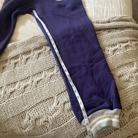 RARE Set Madhappy Ombre Purple Disney Font Hoodie Set Size M - Picture 3 of 14